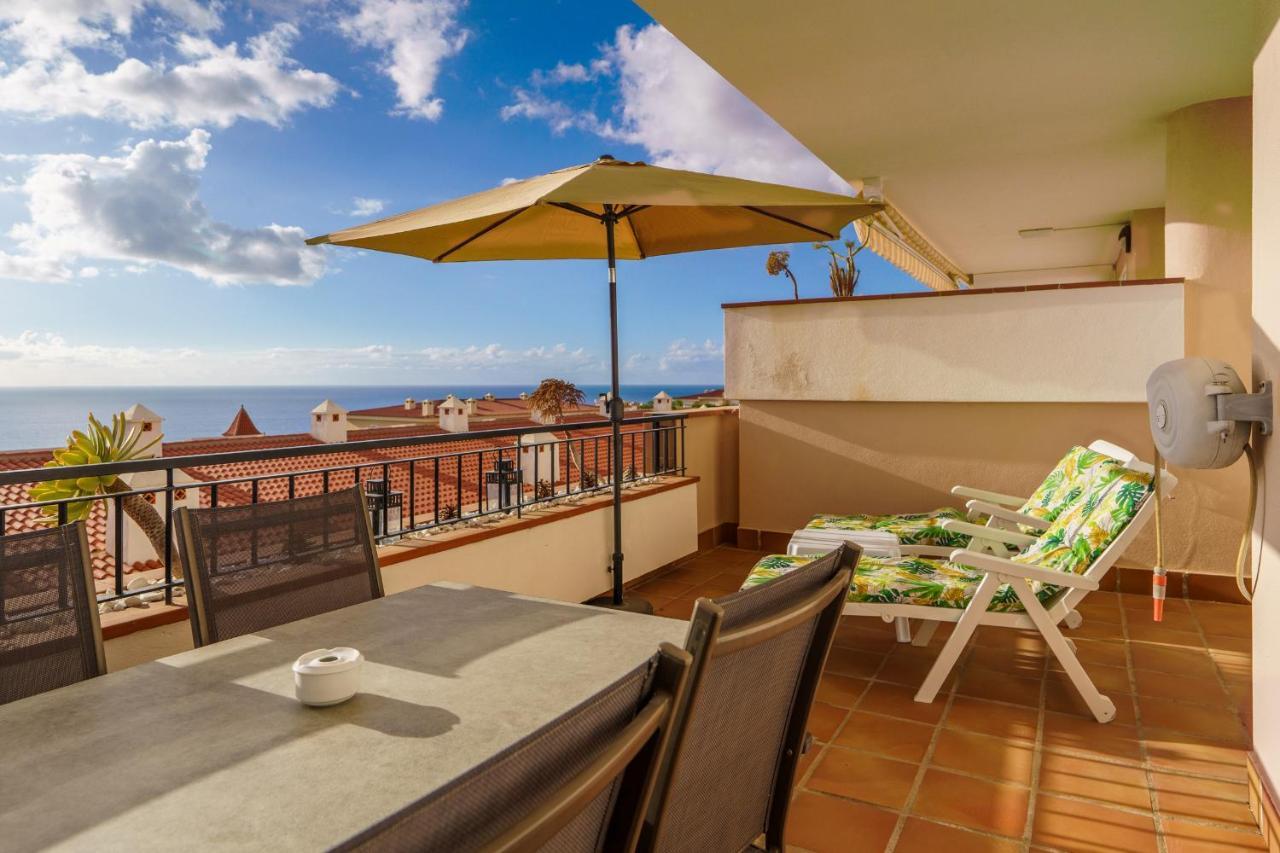 Santiago Seaview - Sun Terrace And Pool Apartment Puerto de Santiago  Luaran gambar